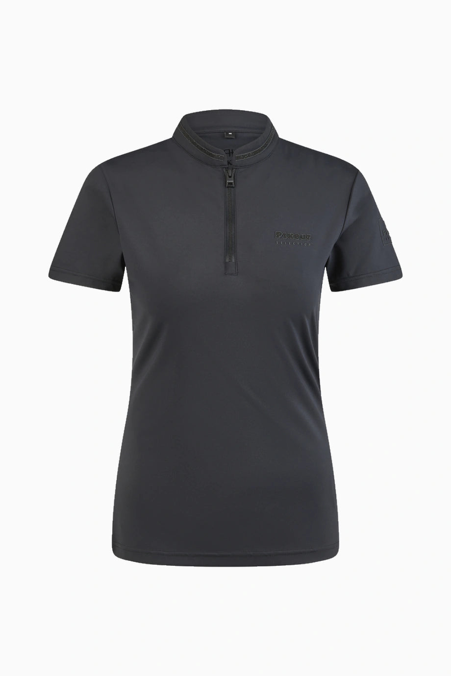 Selection 1216 Lüks Fermuarlı, Fonksiyonel Spor Kadın T-shirt