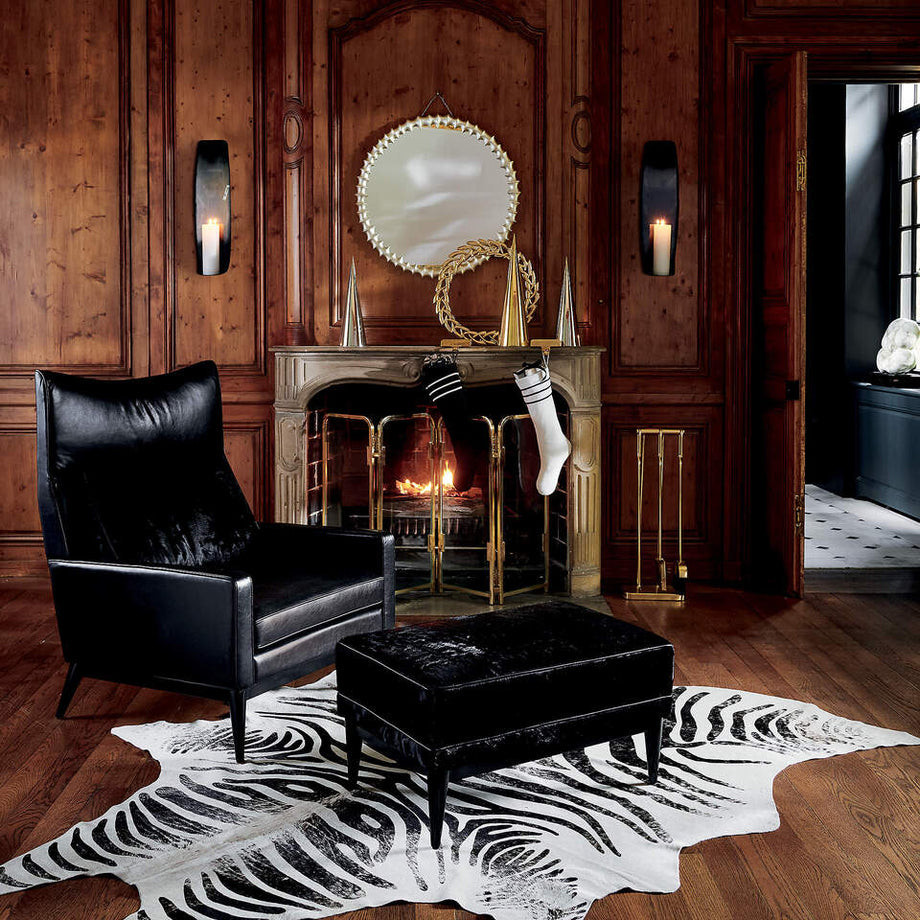 Amos 3 Parçalı Pirinç Şömine Aletleri, Kürek, Süpürge ve Maşa