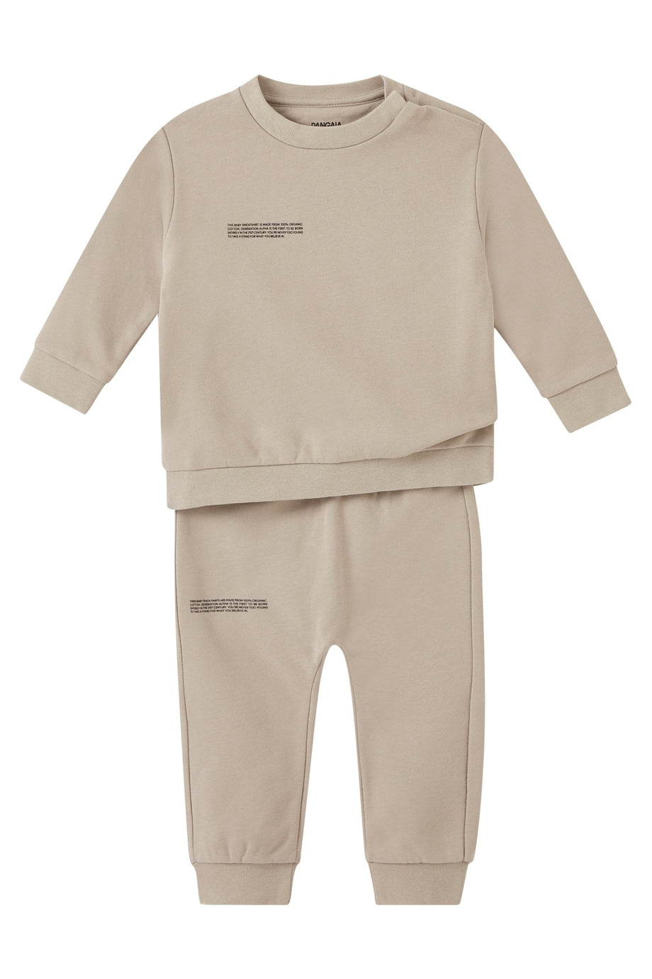 Çocuk Organik Pamuklu Sweatshirt - Açık Gri