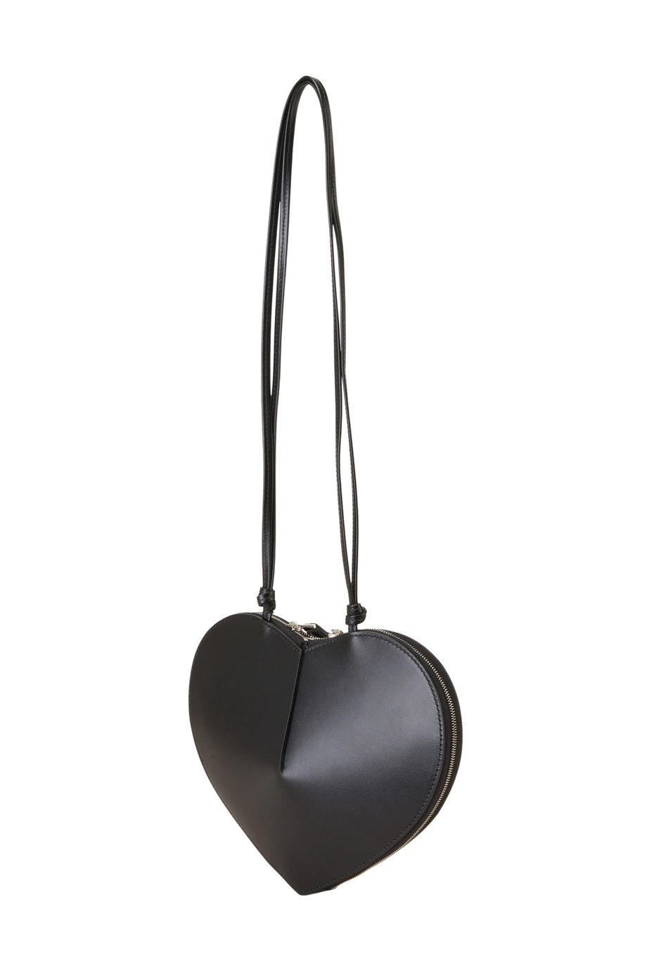 LE COEUR Omuz Çantası, Kalp Şeklinde, Pürüzsüz Deri, Ayarlanabilir Askılı, İtalyan Tasarımı