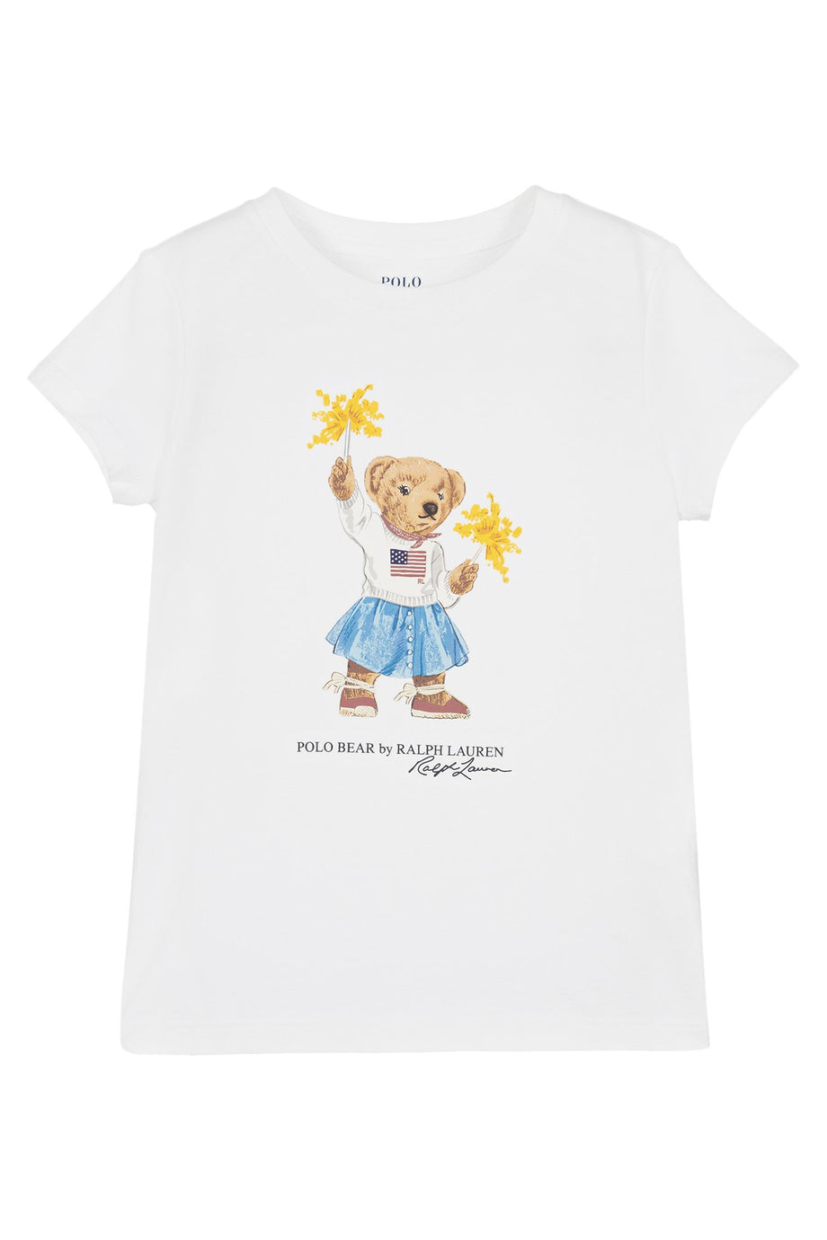Çocuklar İçin Polo Bear Pamuklu Jersey Tişört