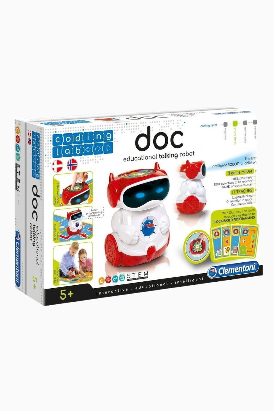 DOC Eğitici Konuşabilen Robot STEM Kodlama Oyuncağı