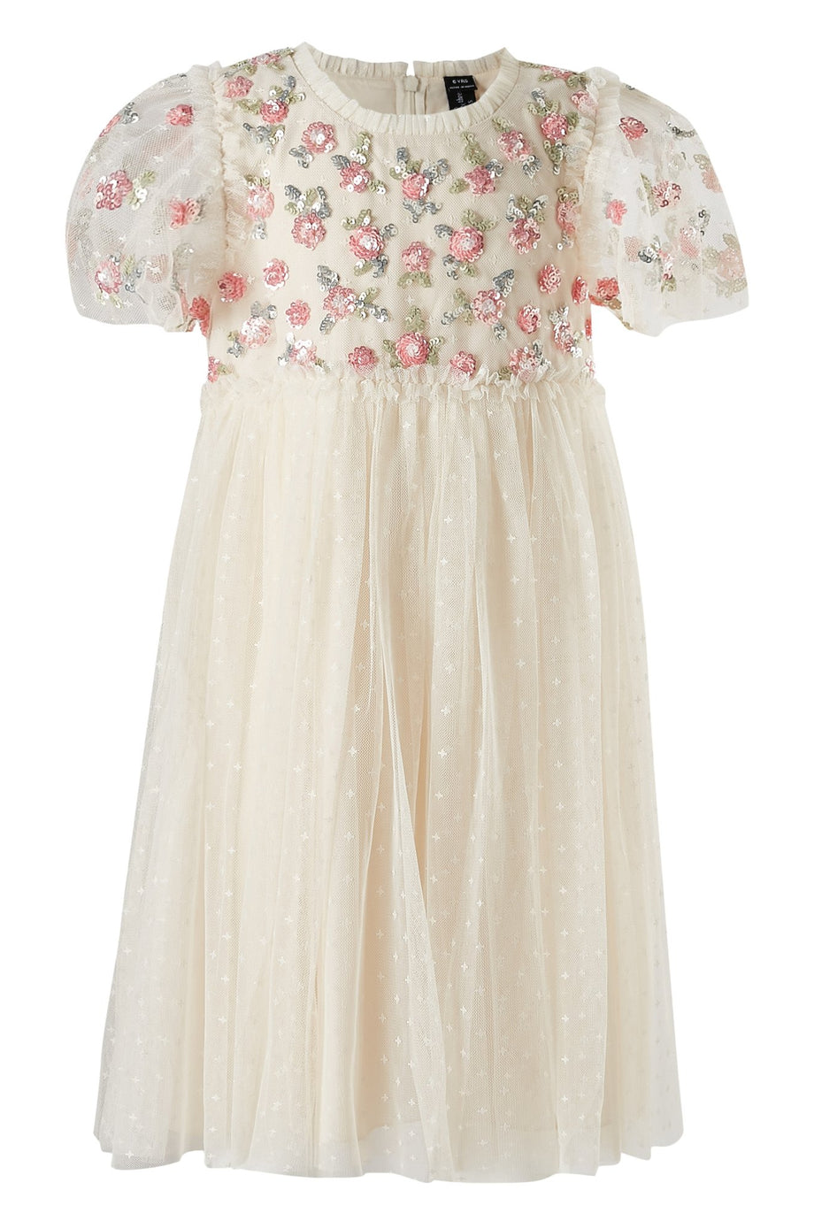 Çocuklar için Parlak Ditsy Bodice Elbise