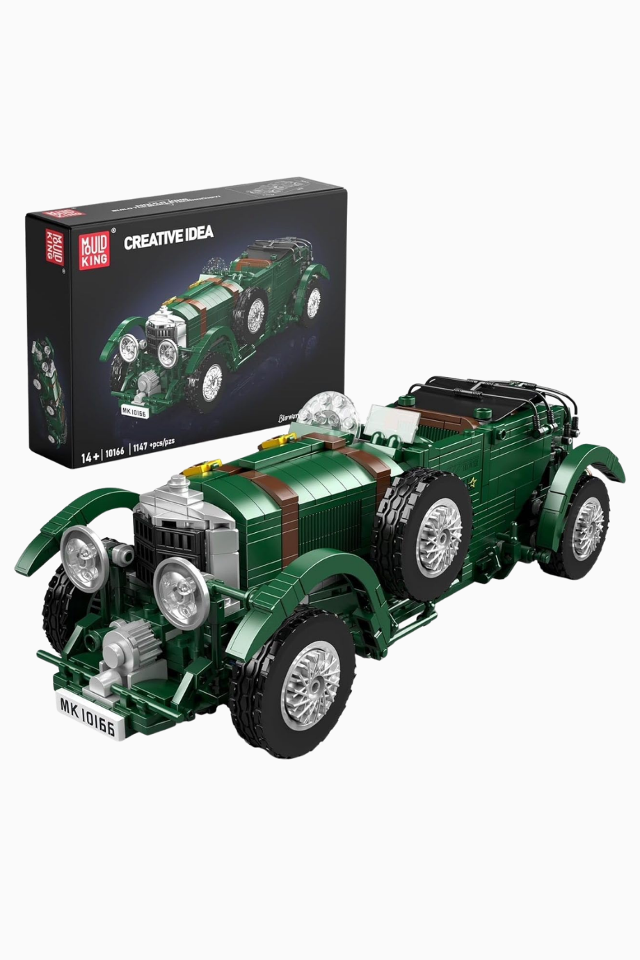 10166 Vintage Blower Araba 1147 Parça Retro Yapı Seti