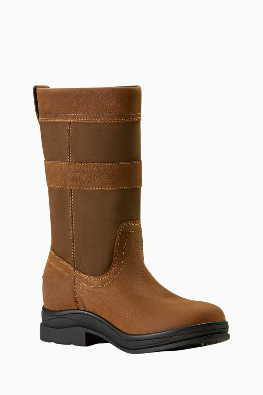 Bampton H2O Kadın Çizme, Su Geçirmez Orta Şaftlı Deri Binici Çizmesi