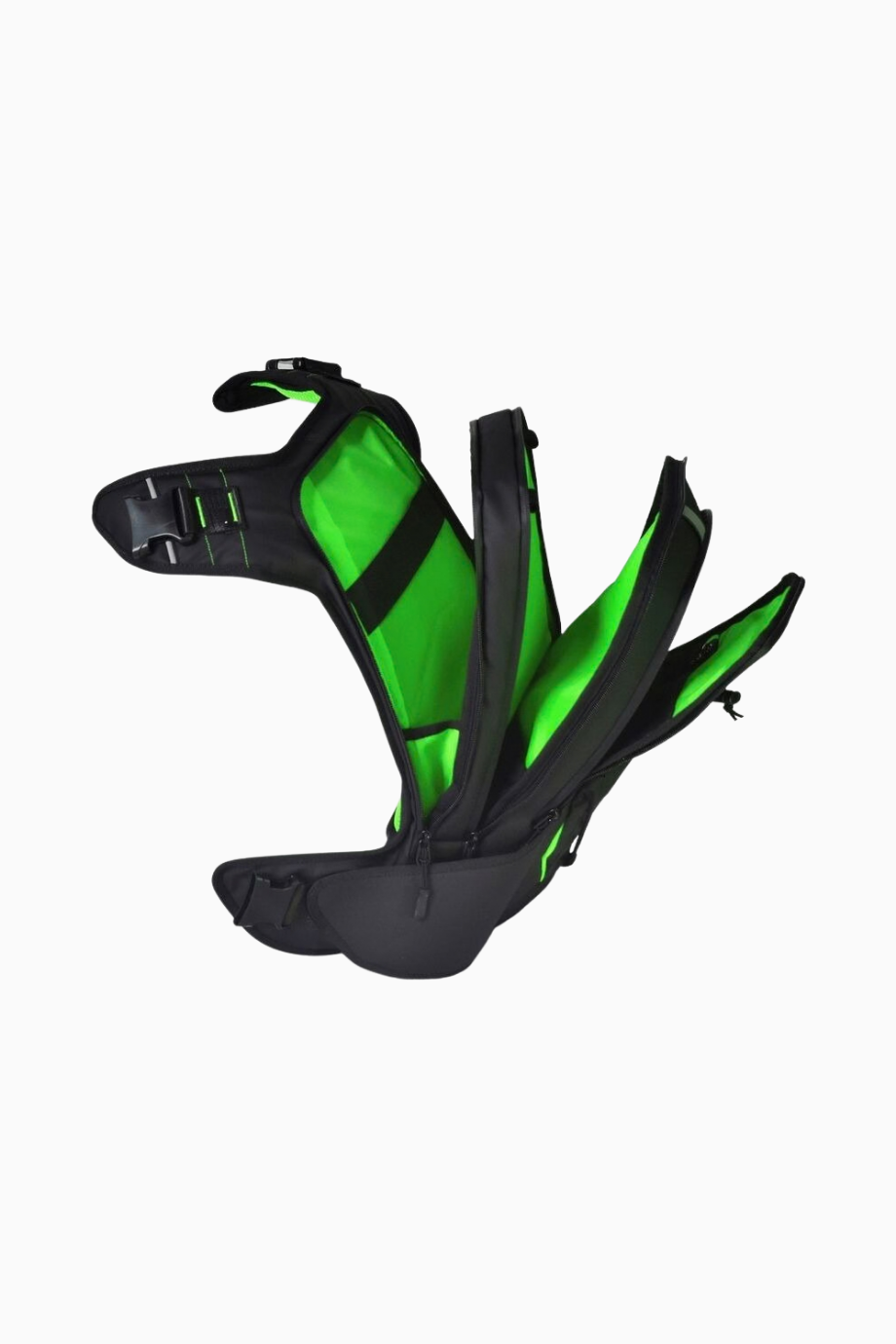 X16 Yeşil Manyetik Kapama Laptop Sırt Çantası 16 İnç