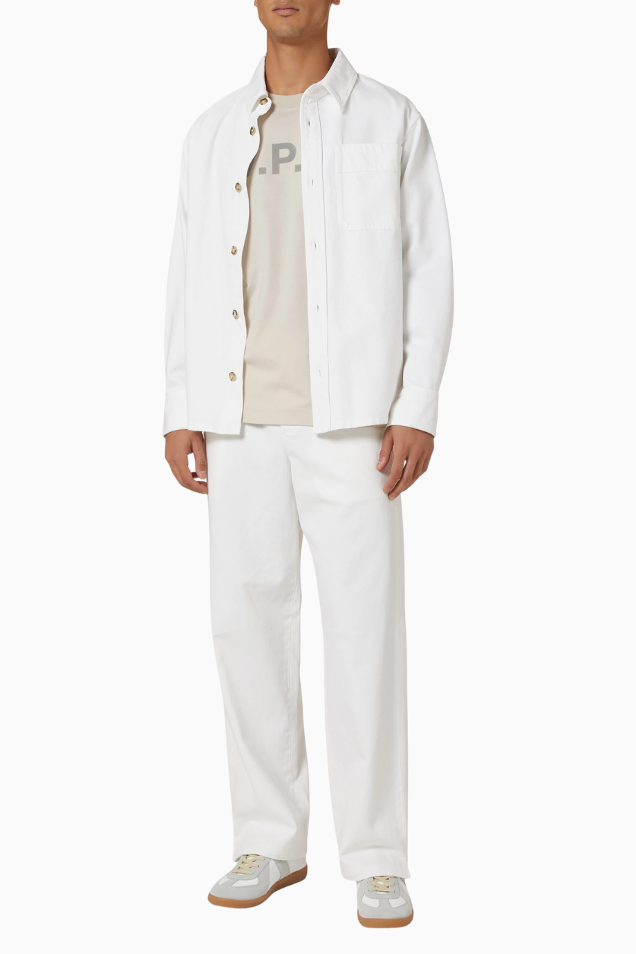 Basile Organik Pamuklu Overshirt Erkek Gömlek