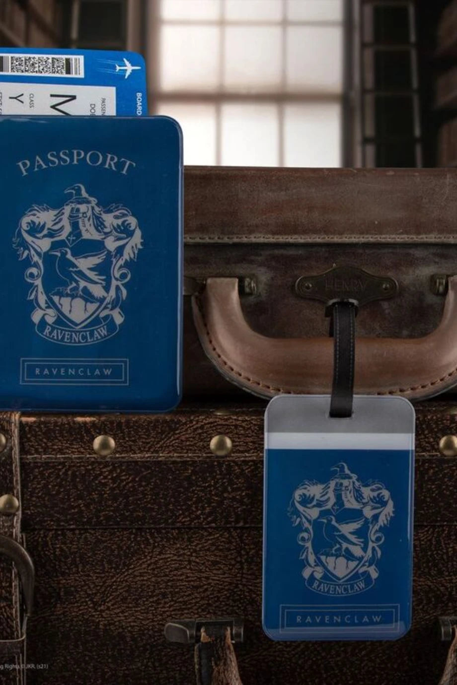 Harry Potter Ravenclaw Pasaport Kılıfı ve Valiz Etiketi Seti