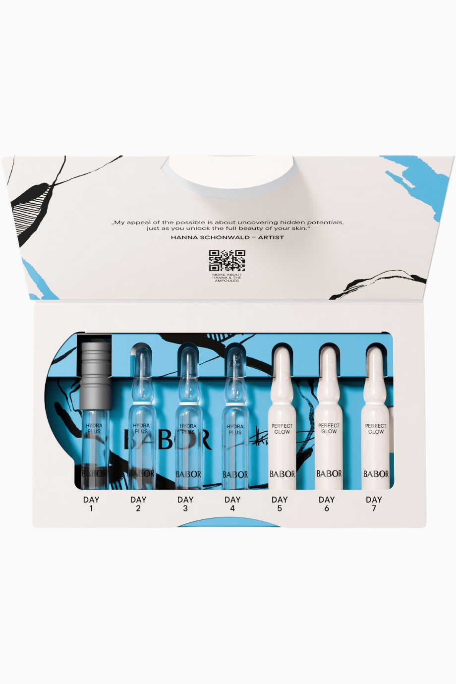 Hydra Glow Ampoule Serum, 7 Günlük Nem & Işıltı Seti