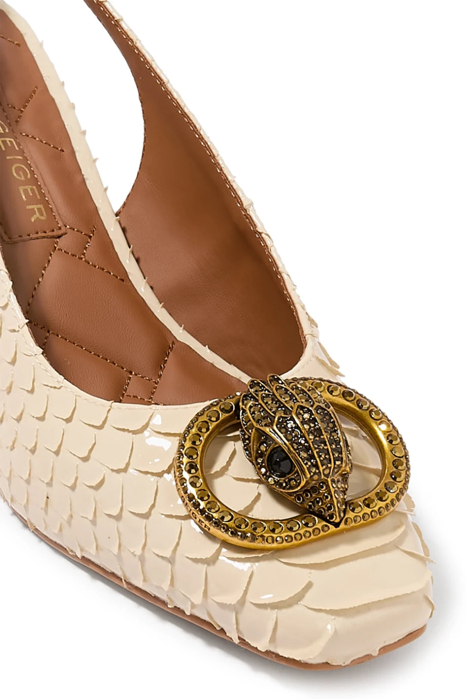 Chelsea 60 Block Lüks Deri, Kadın Topuklu Sandalet