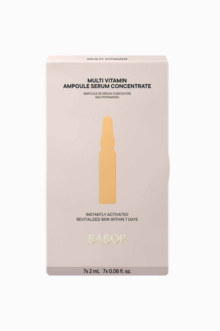 Multi Vitamin Ampoule Concentrates, 7'li Vitamin Ampul Serumu