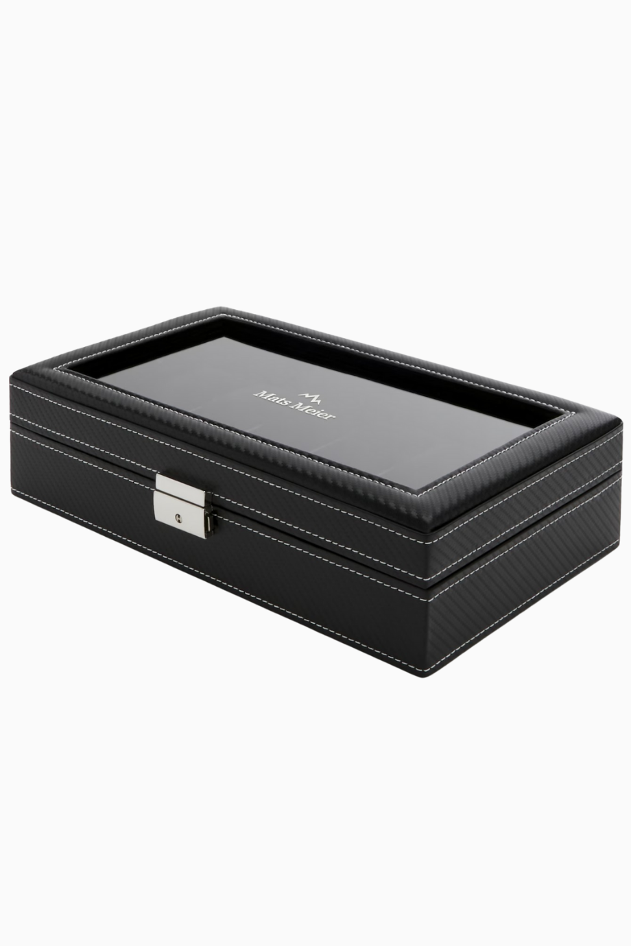 Mont Fort Saat Kutusu, Siyah Kunstleder, Lüks Erkek Uhrenbox