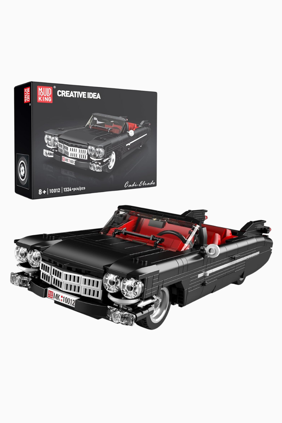 10012S Vintage Convertible Araba 1324 Parça Lüks Yapı Seti