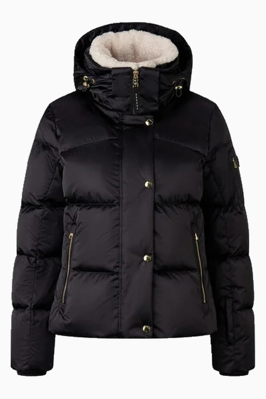 Sport Hella Kaz Tüyü Kadın Kayak Montu Siyah