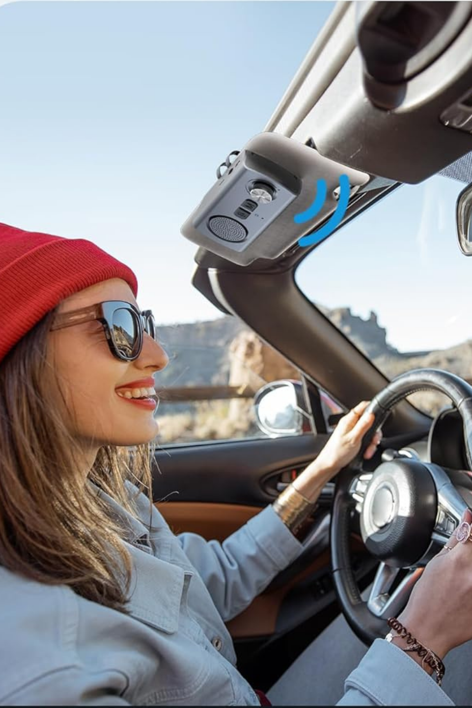 Bluetooth 5.3 Handsfree Car Kit Mikrofonlu Hoparlör