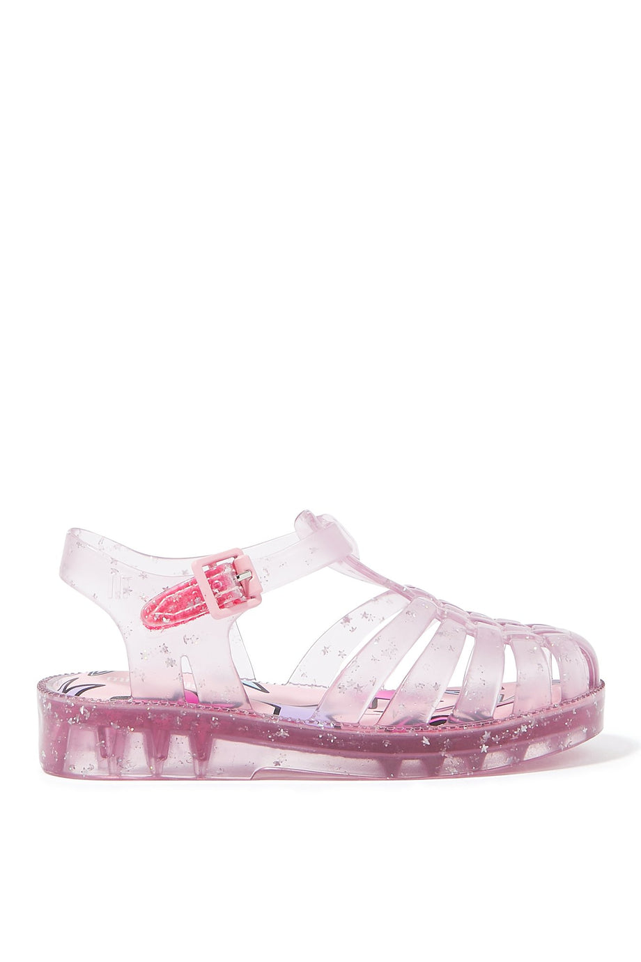 Kız Çocuk Parlak Sandalet - Pembe