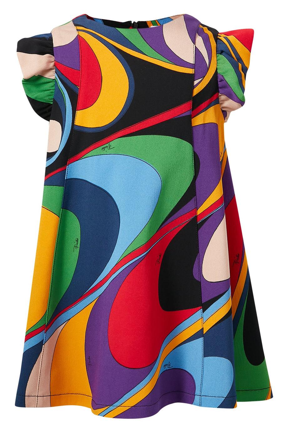Emilio Pucci Kız Çocuk Onde Elbise