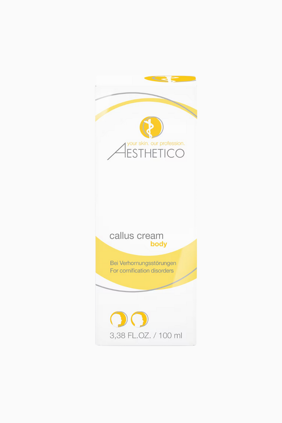Callus Cream, 40% Üre İçeren Yoğun Onarıcı Vücut Kremi