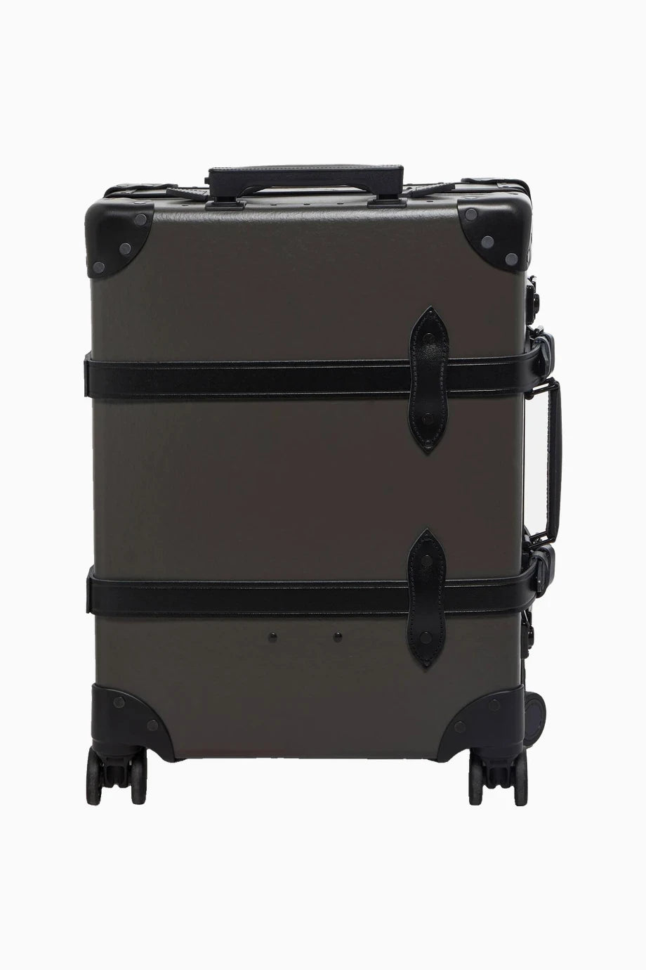 Centenary El İşçiliği Deri Detaylı Tasarım, Kabin Boy Valiz Gri