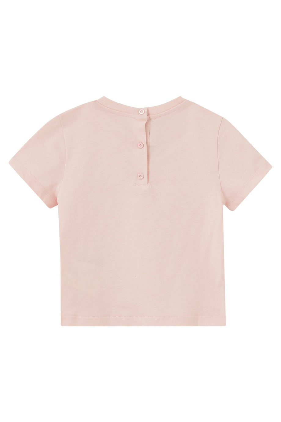 Roma Logo Pamuklu Tişört - Pembe