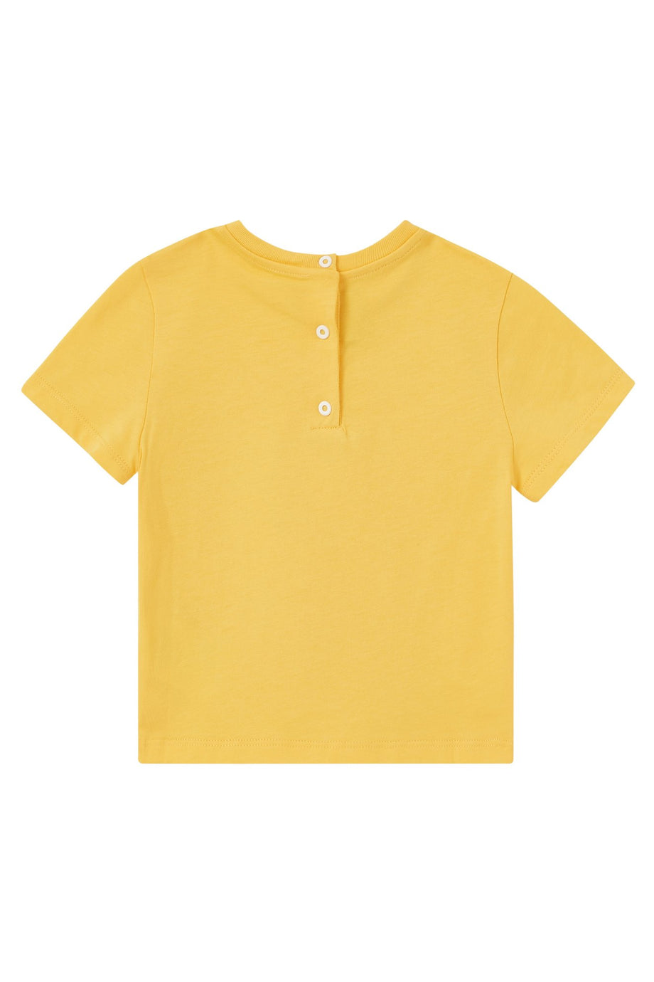 Roma Logo Pamuk T-Shirt - Sarı