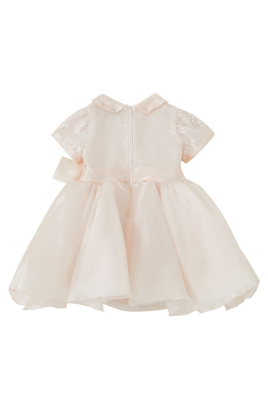 Çocuklar İçin Organza ve Payetli Elbise
