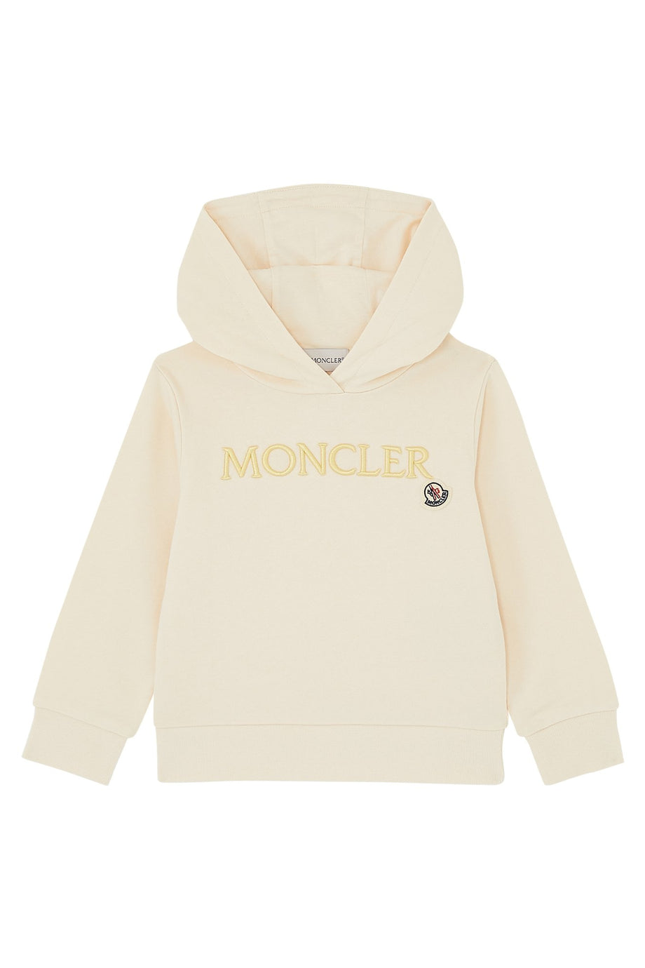 Çocuklar için Nakışlı Pamuklu Kapüşonlu Sweatshirt