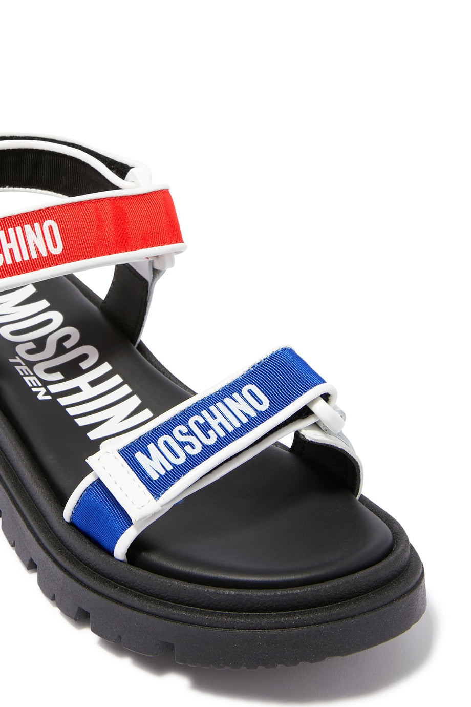 Logo Tokalı Sandaletler - Moschino
