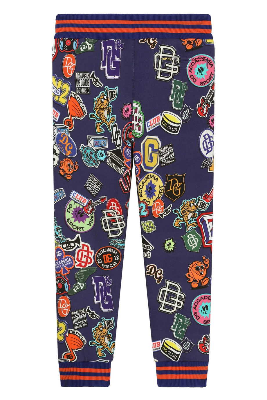 Çocuklar için Baskılı Pamuklu Jogger Pantolon