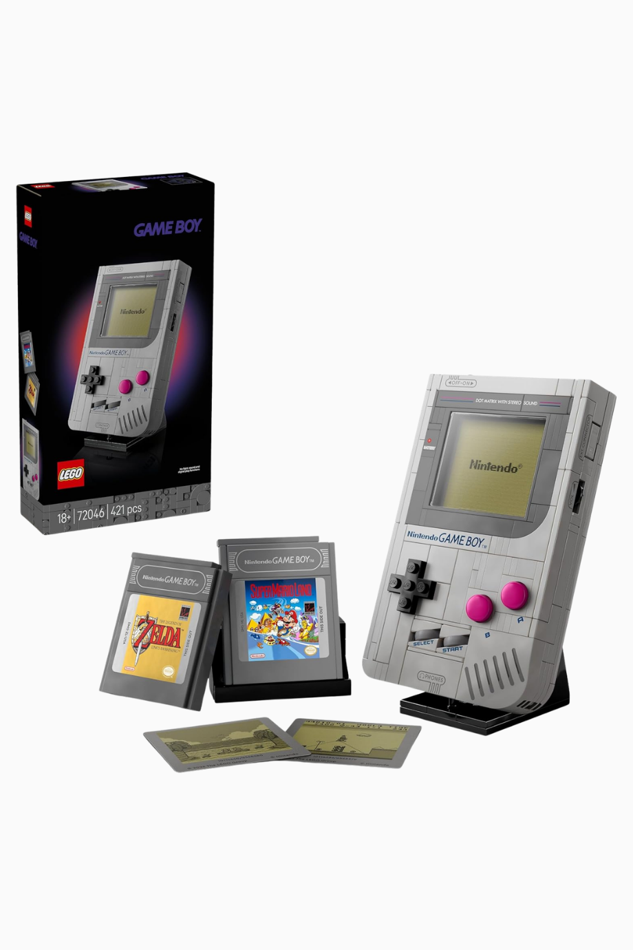 Super Mario Game Boy 72046 Retro Nintendo Model Yapım Seti 421