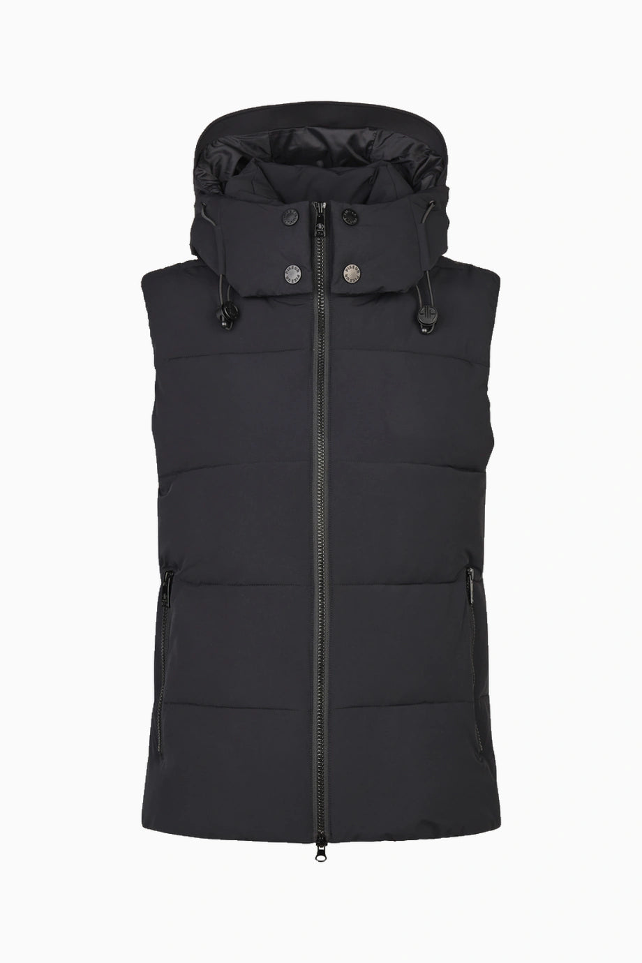 Quilted Vest 8004 Kapüşonlu Lüks Tasarım Spor Kadın Yelek