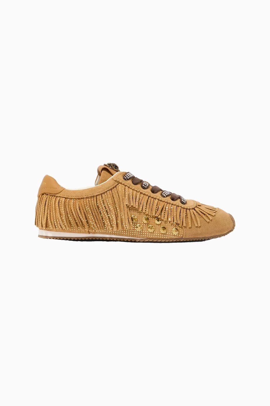 Islington Fringe Deri Lüks Tasarım Kadın Sneaker