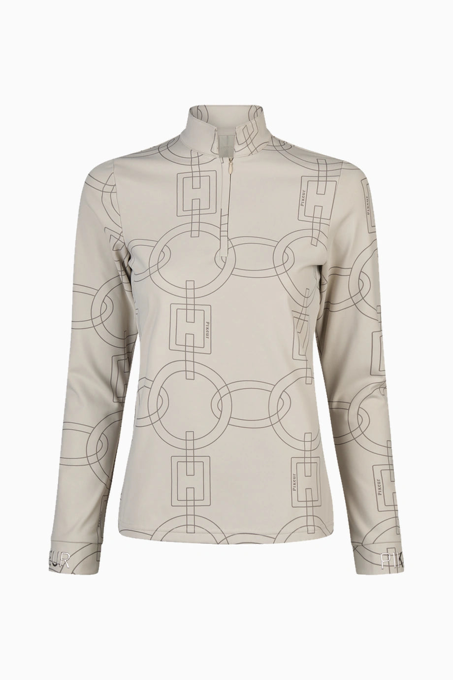 Zip Shirt 8284 Selection Softtouch Fermuarlı Kadın Üst