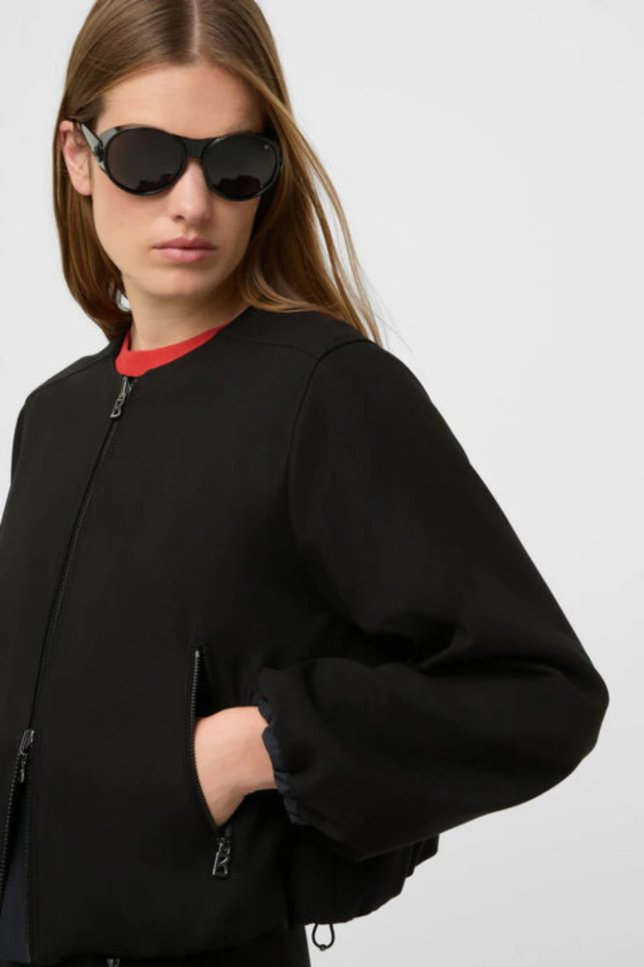 Yuma Çift Taraflı Blouson Teknik-Jersey Kadın Ceket