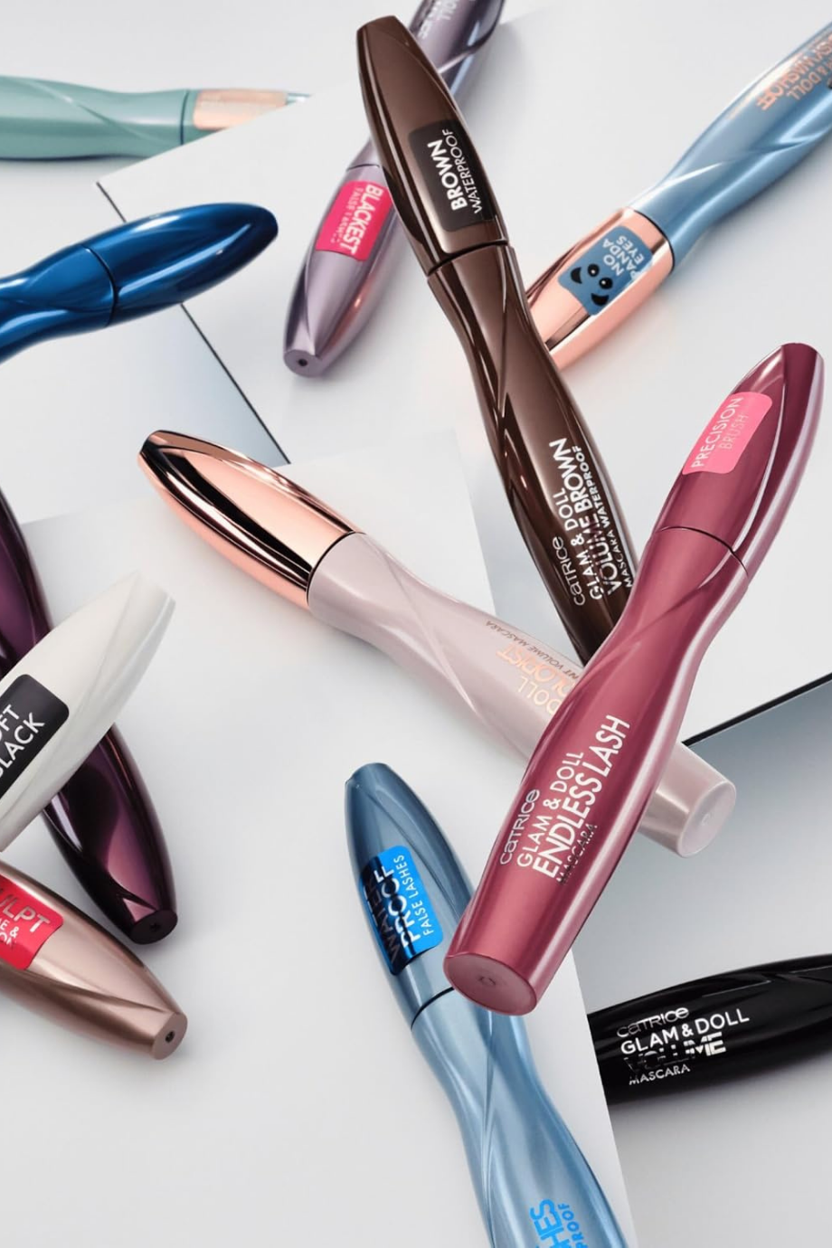 Glam & Doll Volume Brown Maskara Su Geçirmez 10 ml Hacim Veren Vegan Maskara