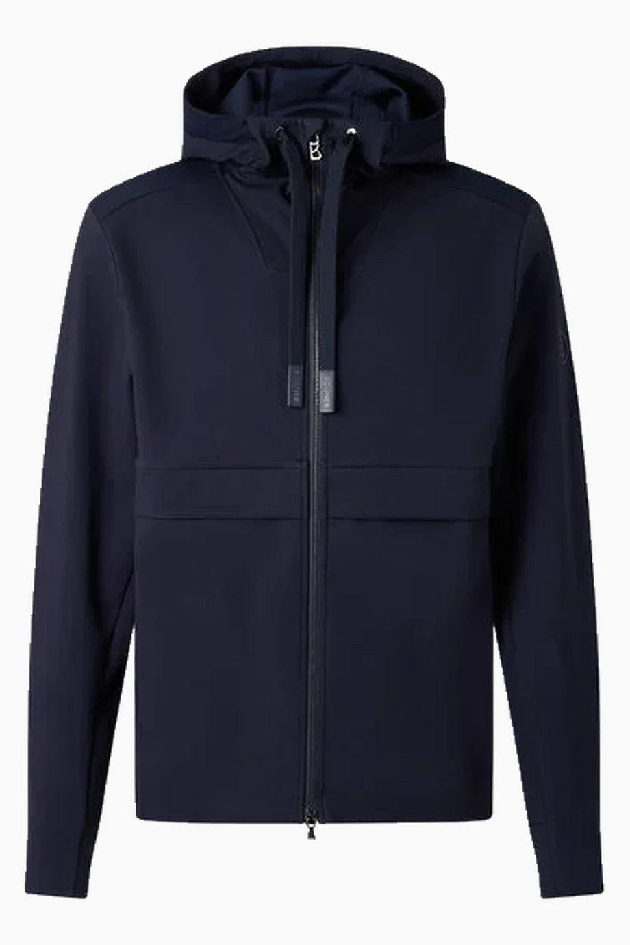 Ernesto Modern Athleisure Stil Hoodie Erkek Ceket, Lacivert