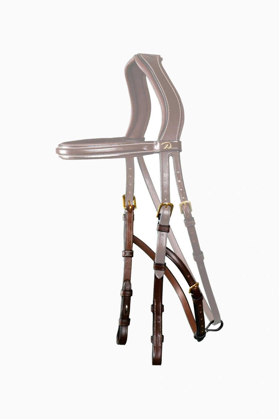 D Collection Hackamore At Yanak Koruyucu Yan Parça Premium Deri