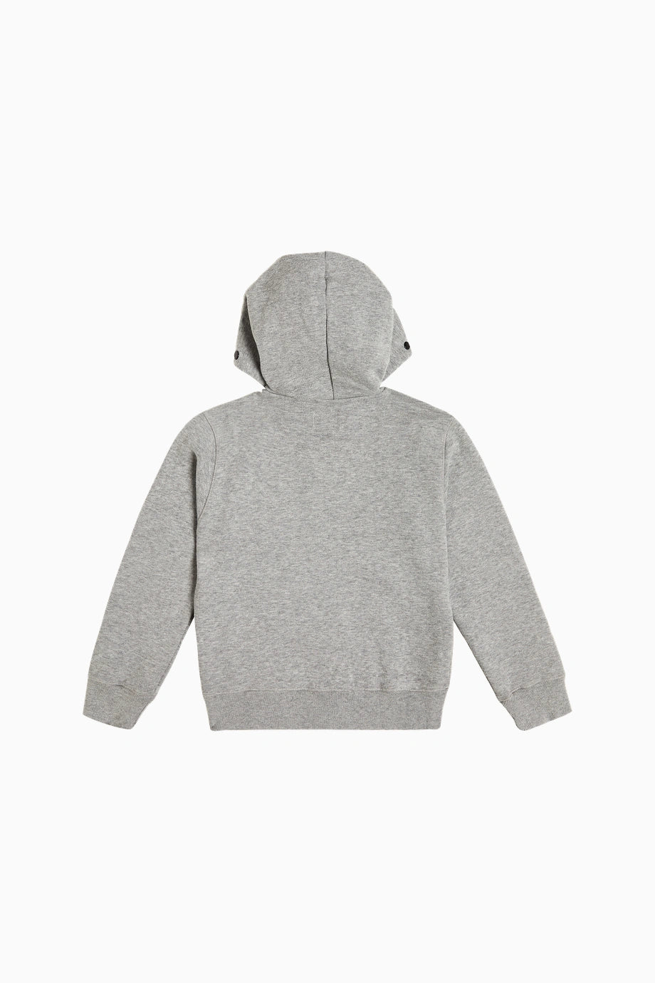 Goggle Gri Çocuk Fermuarlı Kapüşonlu Sweatshirt