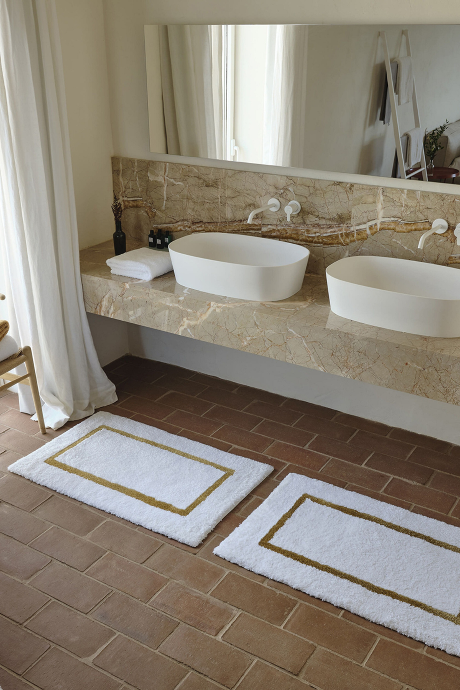 Karat Banyo Paspası Pamuk Lurex Detaylı Lüks Tasarım