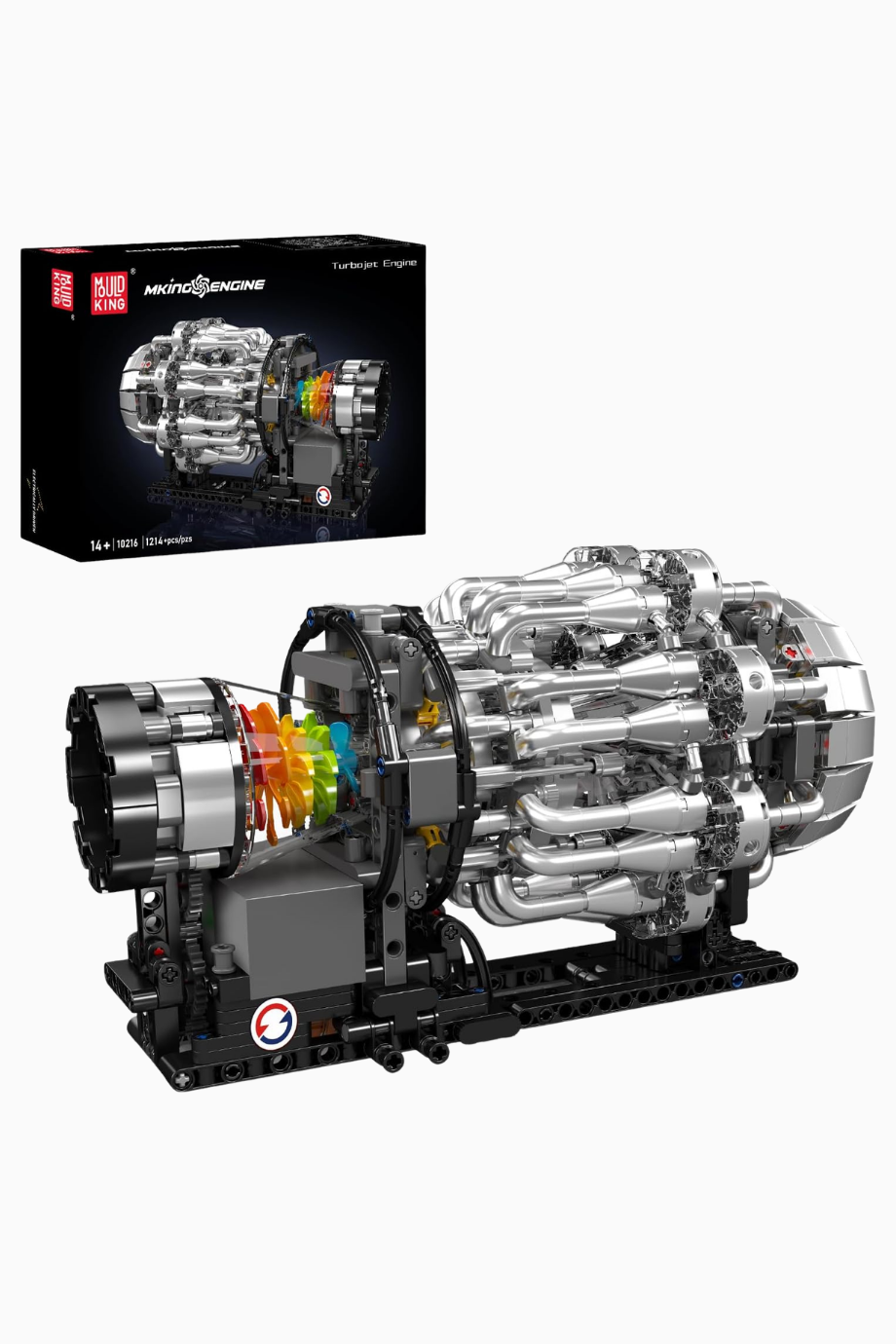 10216 Turbojet Motor Yapım Seti 1214 Parça Koleksiyonluk Model