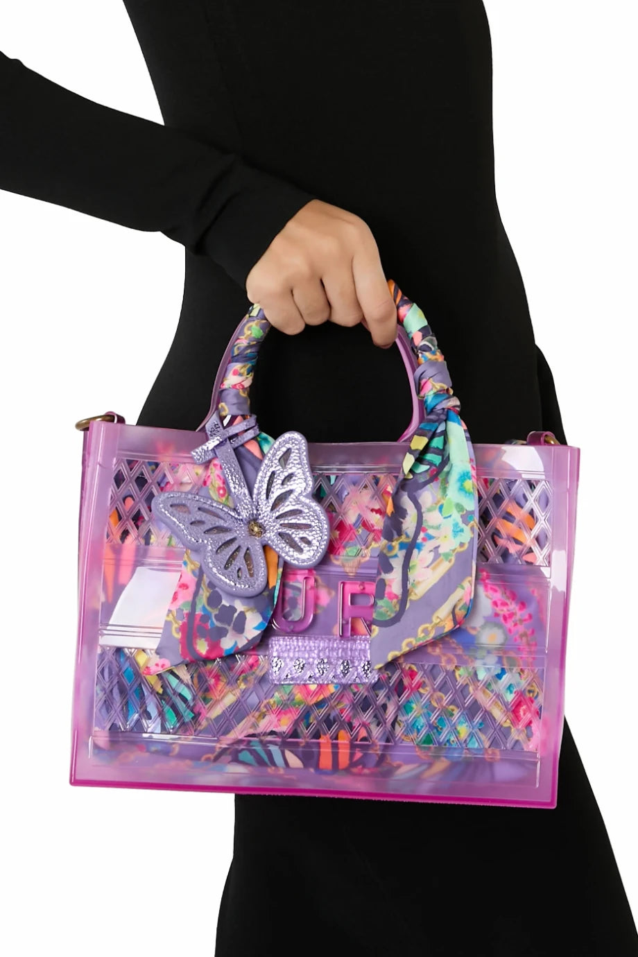 Jelly Small Şeffaf Tasarım Kadın Tote Çanta