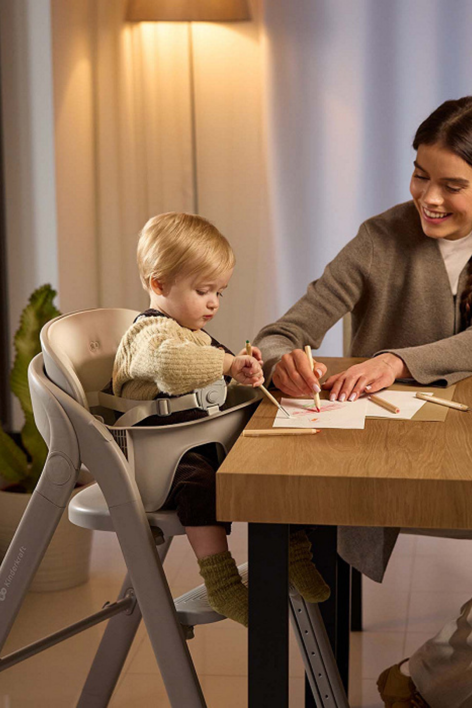 TINO 3in1 Çocuk Mama Sandalyesi Katlanabilir Ayarlanabilir