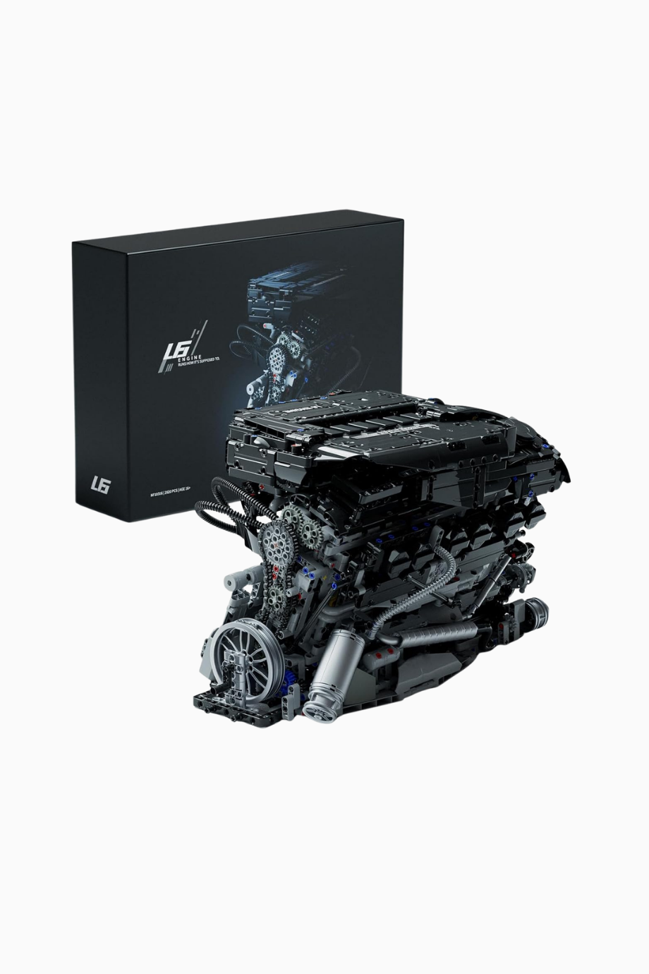 L6 Motor Yapım Seti 2820 Parça Teknik Koleksiyonluk Model