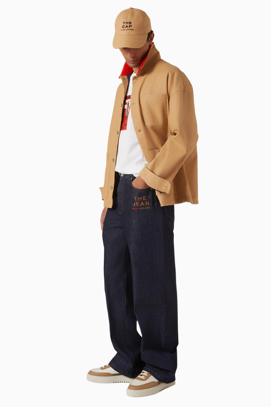 x Marc Jacobs The Jean Aaron Raw Denim Erkek Jean