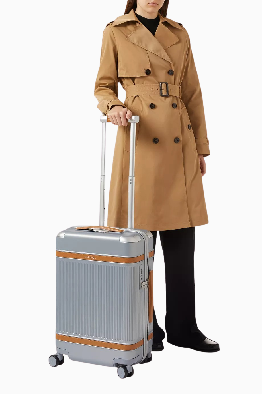 Aviator Carry-On Plus Kabin Boyu Trolley Valiz, Skyline Silver