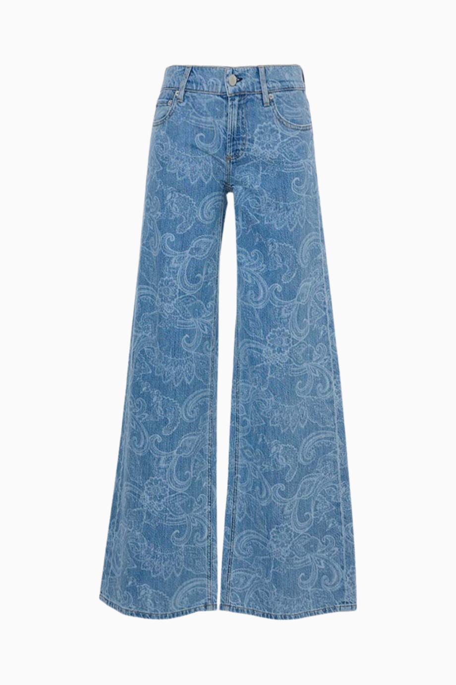 Paisley Desenli Bol Paça Jean