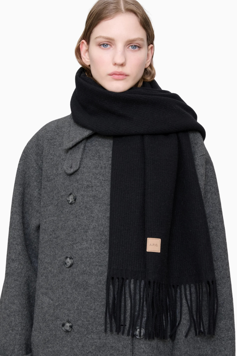 Aria Scarf İtalyan Üretim Yün Unisex Atkı