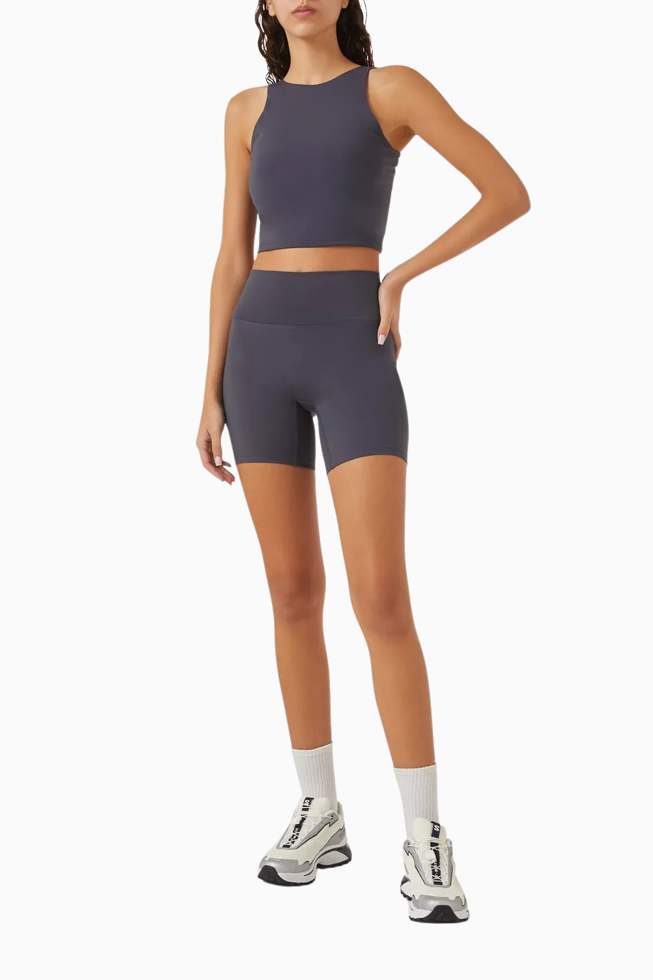Low-back Tank Top Navy