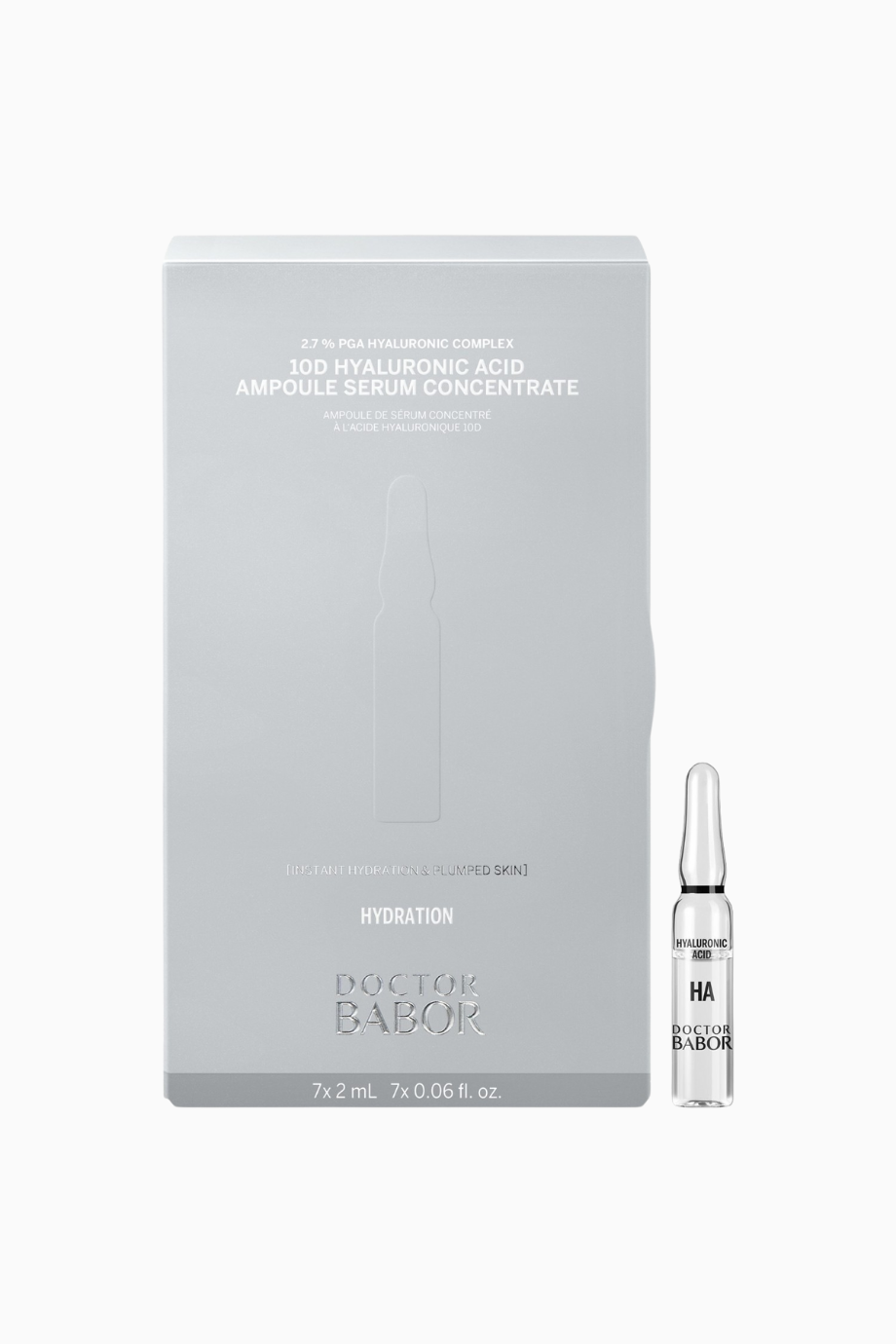 10D Hyaluronic Ampoule Concentrate, 7’li Yoğun Nem Ampul Serumu