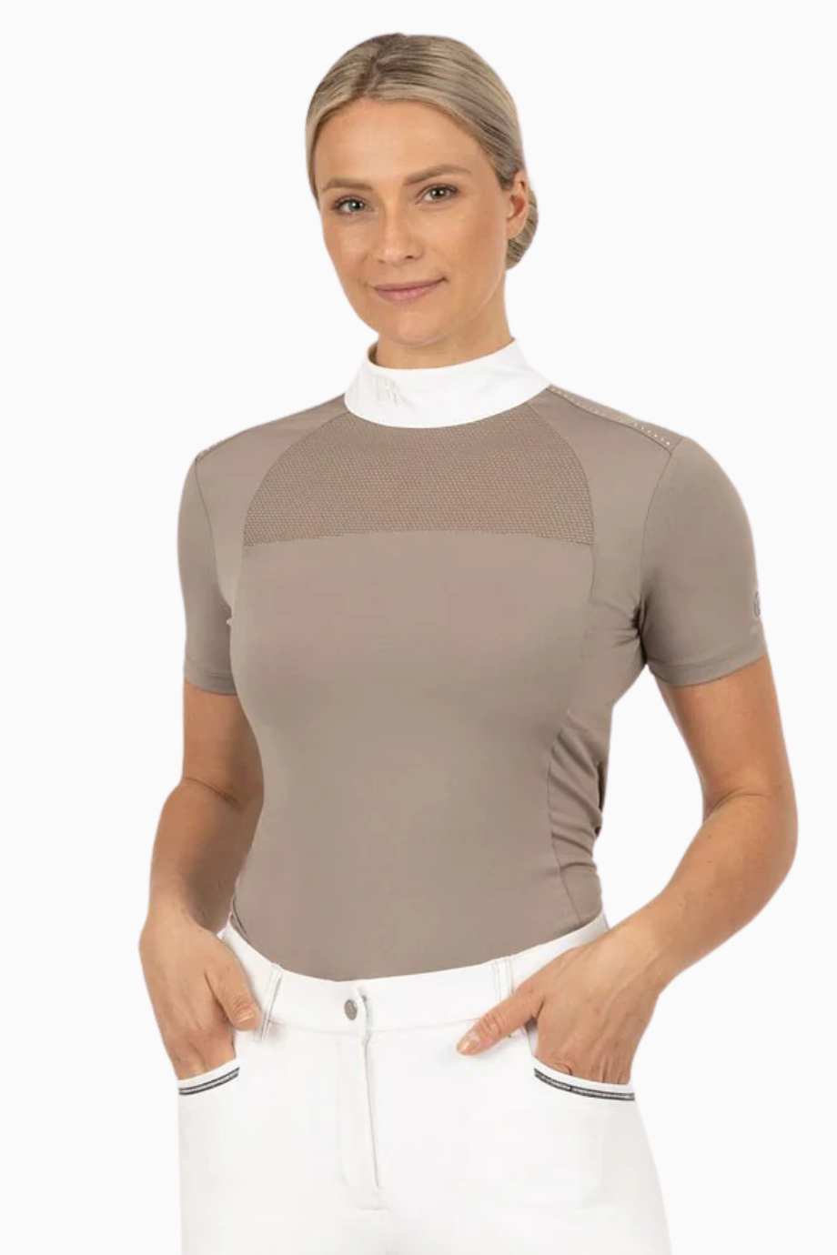 Cynthia Lüks ve Nefes Alabilir Kadın Yarışma Polo T-shirt